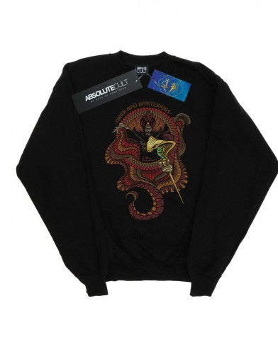 Front - Disney Girls Aladdin Movie Jafar Dark And Mysterious Sweatshirt