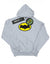 Front - DC Comics Mens Batman TV Series Logo Hoodie