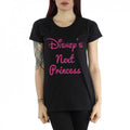 Black - Pack Shot - Disney Princess Womens-Ladies Next Princess Cotton T-Shirt