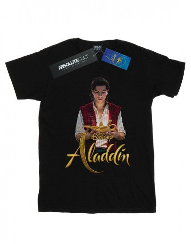 Front - Disney Boys Aladdin Movie Aladdin Photo T-Shirt