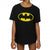 Front - Batman Girls Logo Cotton T-Shirt