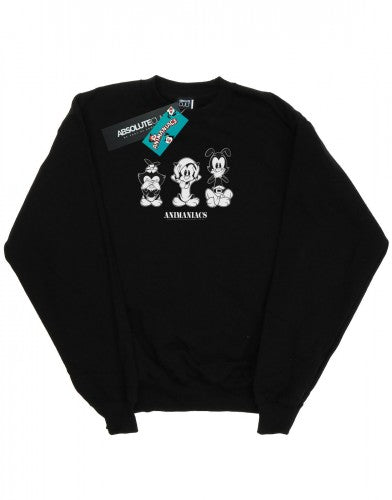 Front - Animaniacs Boys Three Evils Sweatshirt