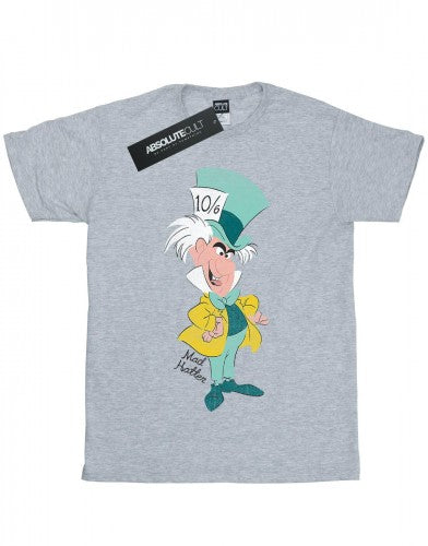 Front - Disney Boys Alice In Wonderland Mad Hatter Classic T-Shirt