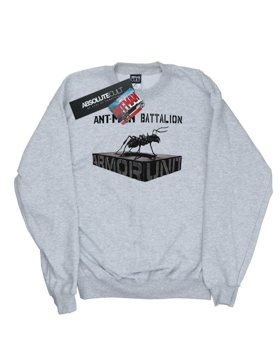 Front - Marvel Boys Ant-Man Batallion Sweatshirt