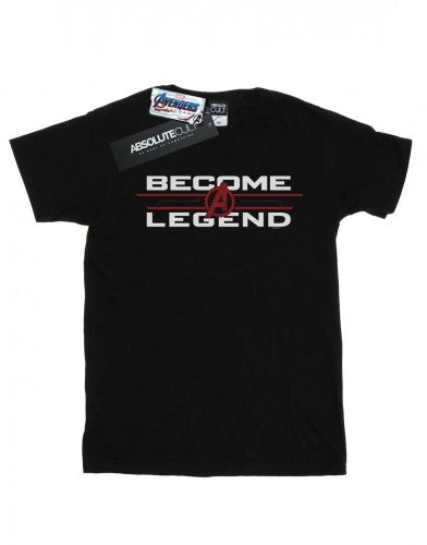 Front - Marvel Womens/Ladies Avengers Endgame Become A Legend Cotton Boyfriend T-Shirt