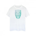 Front - Black Panther Girls Cotton T-Shirt