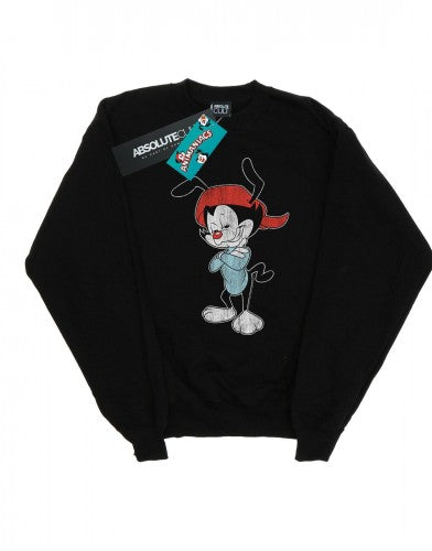 Front - Animaniacs Girls Wakko Classic Pose Sweatshirt