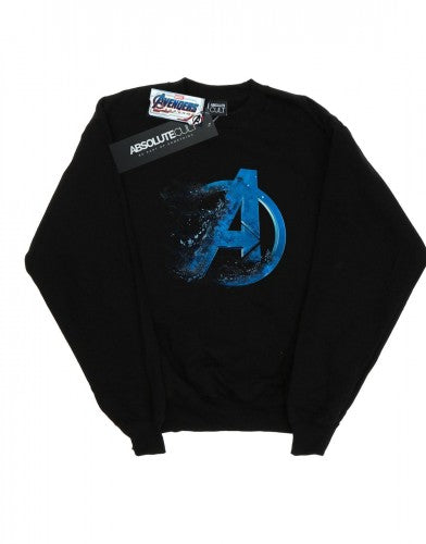 Front - Marvel Mens Avengers Endgame Dusted Logo Cotton Sweatshirt