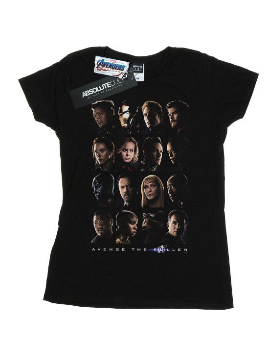 Front - Marvel Womens/Ladies Avengers Endgame We Avenge The Fallen Cotton T-Shirt