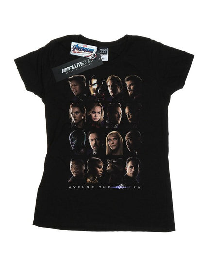Front - Marvel Womens/Ladies Avengers Endgame We Avenge The Fallen Cotton T-Shirt