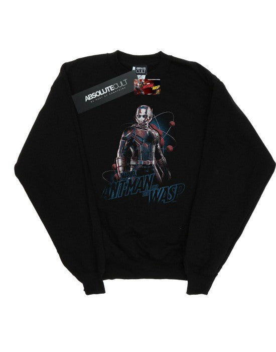 Front - Marvel Girls Ant-Man And The Wasp Lab Pose Sweatshirt