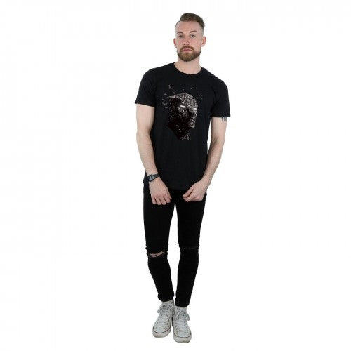 Black - Lifestyle - Marvel Mens Black Panther Tribe Mask T-Shirt