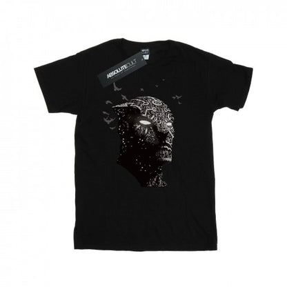 Front - Marvel Mens Black Panther Tribe Mask T-Shirt