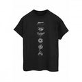 Front - Justice League Mens Spray Logo Cotton T-Shirt