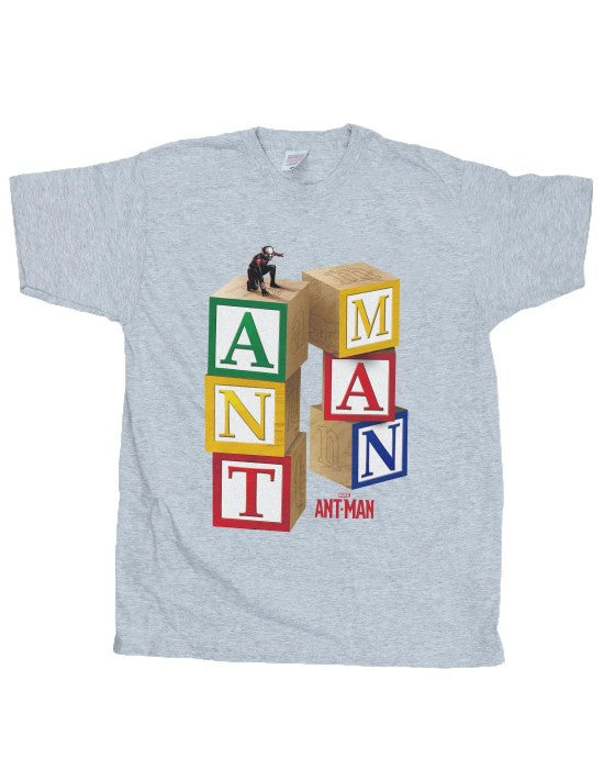 Marvel Boys Ant-Man Blocks T-Shirt – Universal Textiles