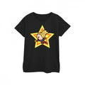 Front - Captain Marvel Womens/Ladies Kawaii Cotton T-Shirt