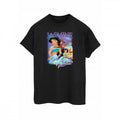 Front - Aladdin Womens/Ladies Jasmine Montage Cotton Boyfriend T-Shirt