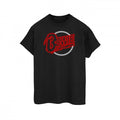 Front - David Bowie Womens/Ladies Neon Cotton Logo Boyfriend T-Shirt