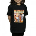 Front - Bambi Girls Thumper Montage Cotton T-Shirt