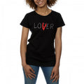 Front - It Womens/Ladies Loser Lover Cotton T-Shirt