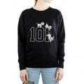Front - 101 Dalmatians Womens/Ladies Puppies Cotton Sweatshirt