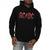 Front - AC/DC Mens Ice Logo Cotton Hoodie