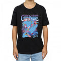 Front - Aladdin Boys Genie Montage Cotton T-Shirt