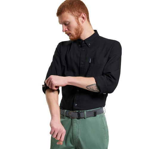 Front - Ben Sherman Mens Signature Oxford Long-Sleeved Shirt