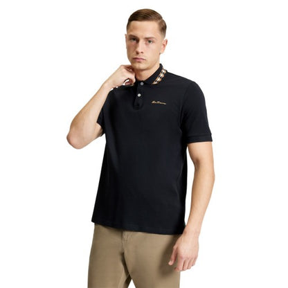 Front - Ben Sherman Mens Interest Polo Shirt