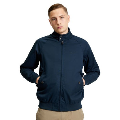 Sand - Front - Ben Sherman Mens Harrington Signature Jacket