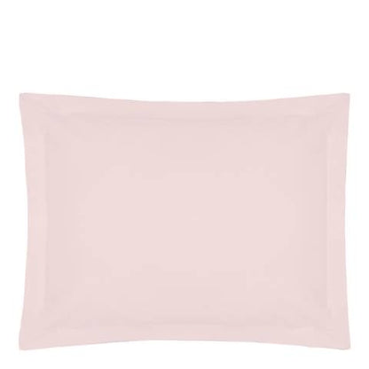 Powder Pink - Front - Belledorm 200 Thread Count Egyptian Cotton Oxford Pillowcase
