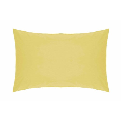 Front - Belledorm Cotton Percale Housewife Pillowcase Pair