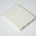Front - Belledorm 540 Thread Count Satin Stripe Flat Sheet