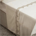 Front - Belledorm Annaya Flat Sheet