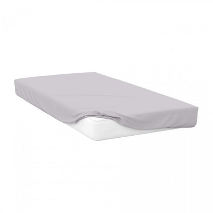 Front - Belledorm Percale Fitted Sheet