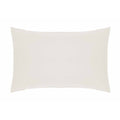 Front - Belledorm Cotton Peracle Plain Pillowcase