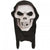 Front - Bristol Novelty Unisex Adults Hooded Skull Terror Mask