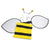 Front - Bristol Novelty Adults Unisex Bumble Bee Set