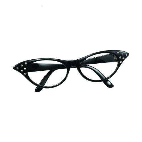 Front - Bristol Novelty Womens/Ladies 50s Female Glasses