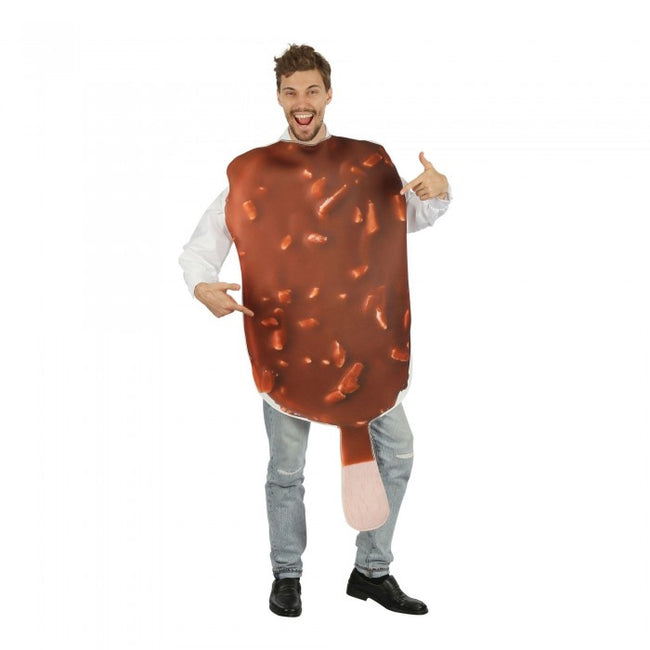 Front - Bristol Novelty Adults Unisex Chocolate Lolly Costume