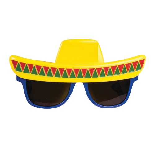 Front - Bristol Novelty Unisex Adults Sombrero Sunglasses