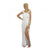 Front - Bristol Novelty Womens/Ladies Pleated Material Goddess Costume