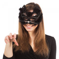 Front - Bristol Novelty Unisex Adults Transparent Cat Mask