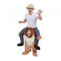 Front - Bristol Novelty Unisex Adults Lion Piggy Back Costume