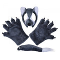 Front - Bristol Novelty Kids/Children Unisex Three Piece Wolf Costume