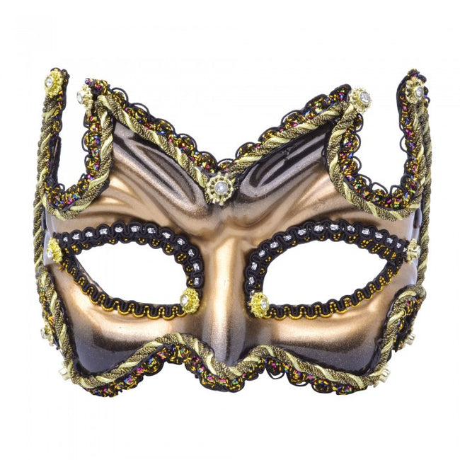 Front - Bristol Novelty Unisex Adults Braid Half Face Mask