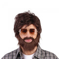 Front - Bristol Novelty Unisex Vegas Vacation Wig And Beard Set