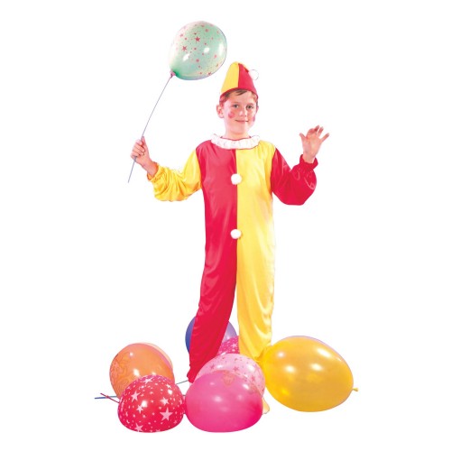 Front - Bristol Novelty Childrens/Kids Clown Costume