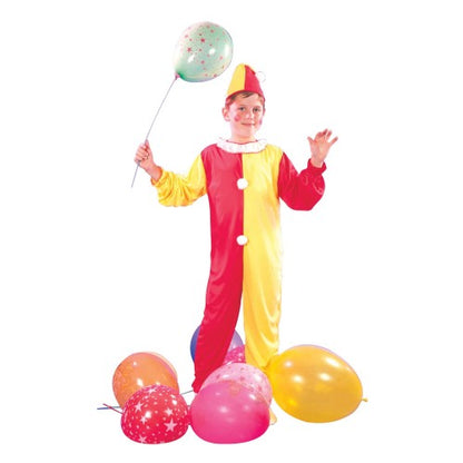 Front - Bristol Novelty Childrens/Kids Clown Costume