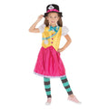 Front - Bristol Novelty Childrens/Girls Mad Hatter Girl Costume